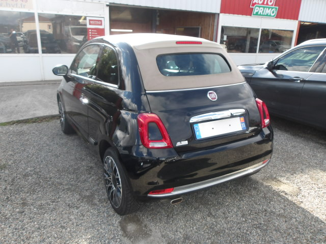 FIAT 500C SERIE 8 EURO 6D-TEMP Noir