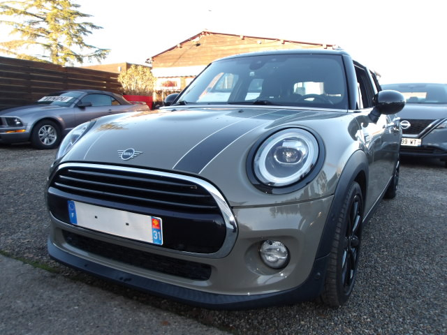 MINI HATCH 5 PORTES F55 LCI Emerald grey matallic