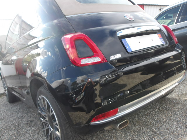 FIAT 500C SERIE 8 EURO 6D-TEMP Noir