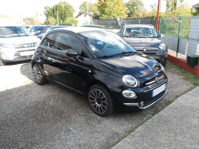 FIAT 500C SERIE 8 EURO 6D-TEMP Noir