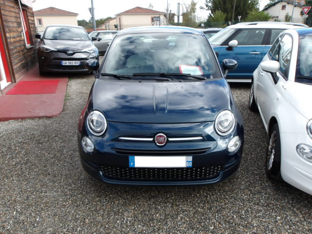 FIAT 500 SERIE 9 EURO 6D-FULL BLEU NOIR