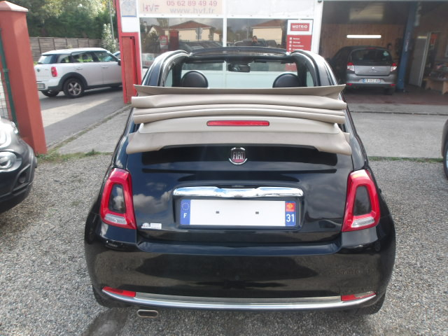 FIAT 500C SERIE 8 EURO 6D-TEMP Noir