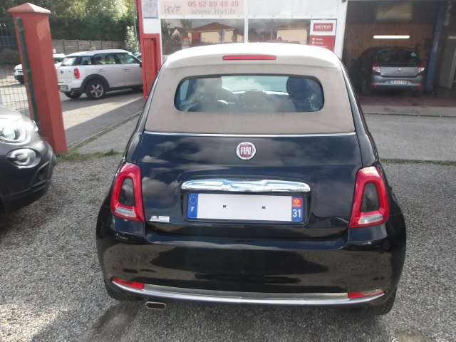 FIAT 500C SERIE 8 EURO 6D-TEMP Noir