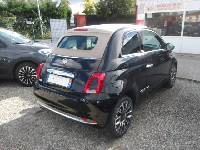 FIAT 500C SERIE 8 EURO 6D-TEMP Noir