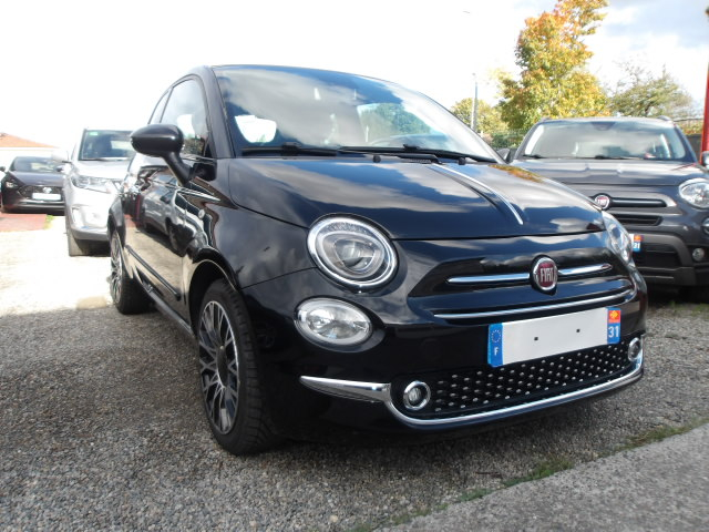 FIAT 500C SERIE 8 EURO 6D-TEMP Noir