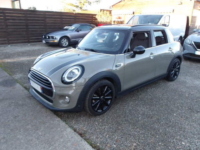 MINI HATCH 5 PORTES F55 LCI Emerald grey matallic