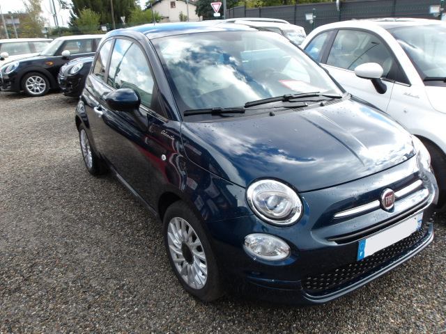 FIAT 500 SERIE 9 EURO 6D-FULL BLEU NOIR